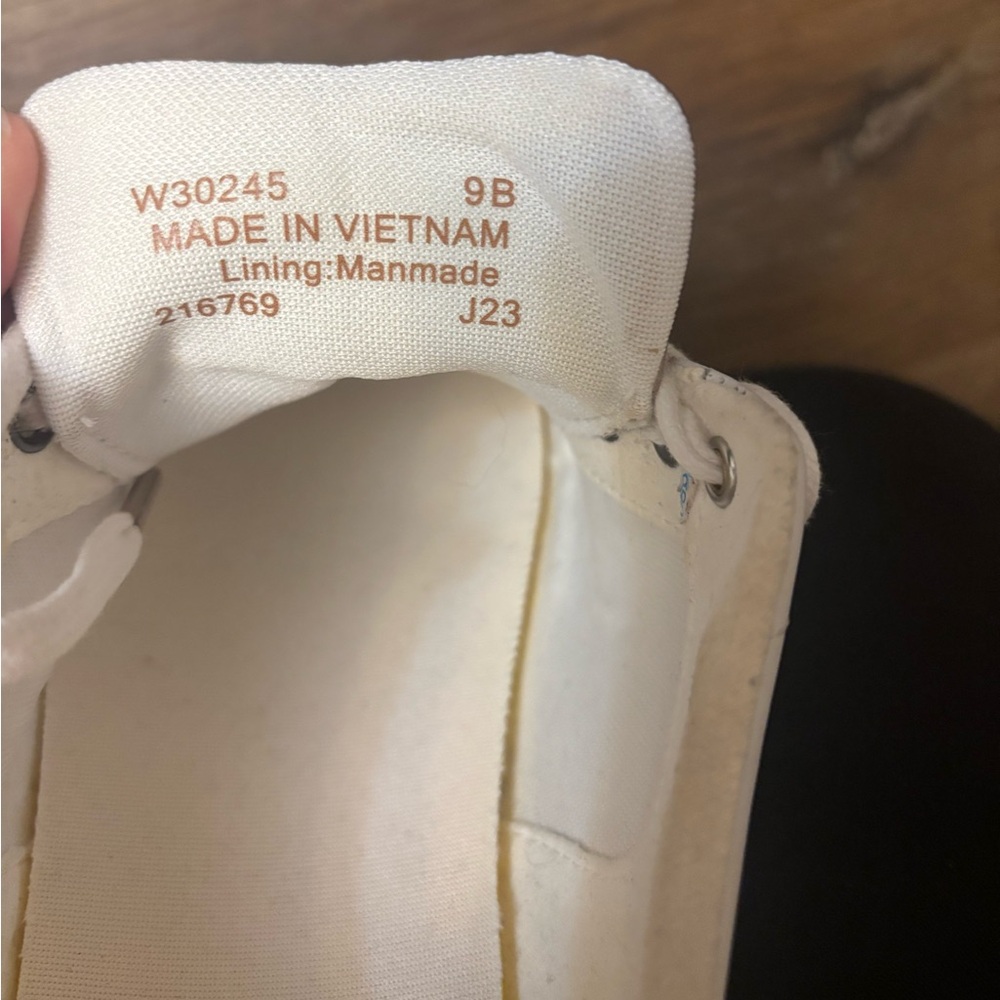 Cole Haan Women's Cream Sneakers - Picture 5 of 5